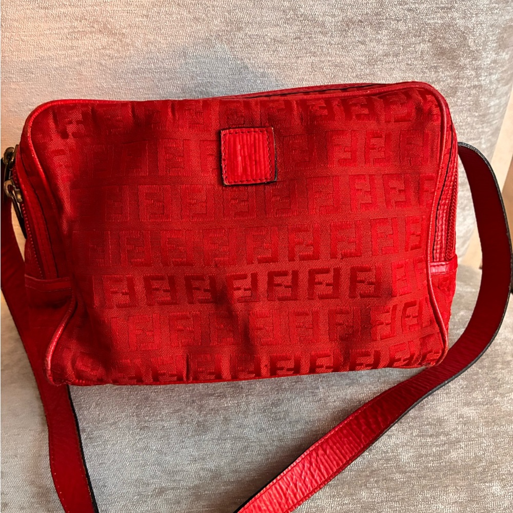 Fendi red Crossbody Bag